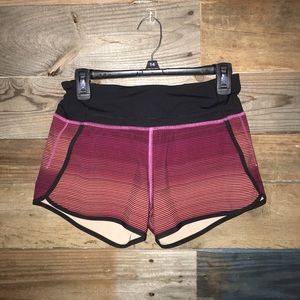 Lululemon 4” shorts SIZE 4